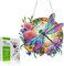 Diamond Painting Kits Hanging Pendant, Special Shaped Crystal DIY Flowers Dragonfly Diamond Art Hanging Sign Double-Sided Pattern Window Pendant Ornament for Home Decoration and Gift